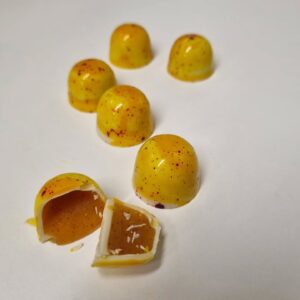 Saffrankolapralin